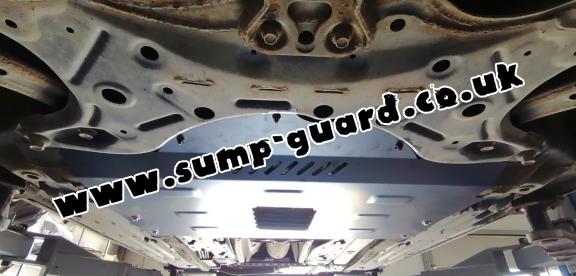 Steel catalytic converter guard/cat lock for Toyota Prius