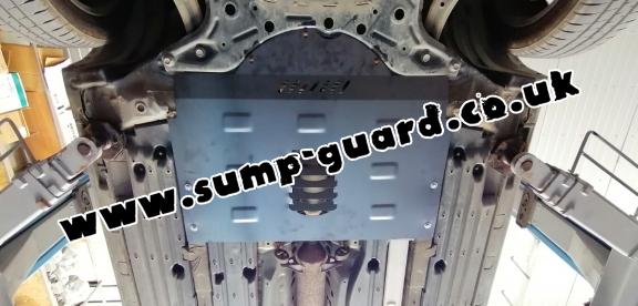 Steel catalytic converter guard/cat lock for Toyota Prius