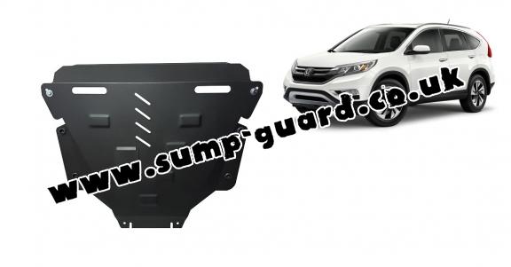 Steel sump guard for Honda CR-V
