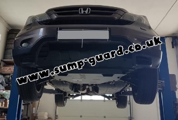 Steel sump guard for Honda CR-V