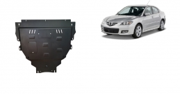 Steel sump guard for Mazda 3