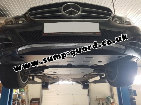 Steel sump guard for Mercedes E-Classe W212 - 4x4