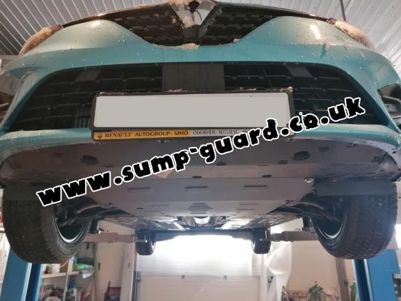 Steel sump guard for Renault Captur