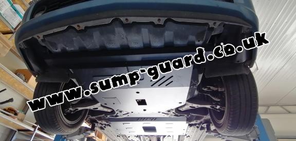 Steel sump guard for Toyota Prius