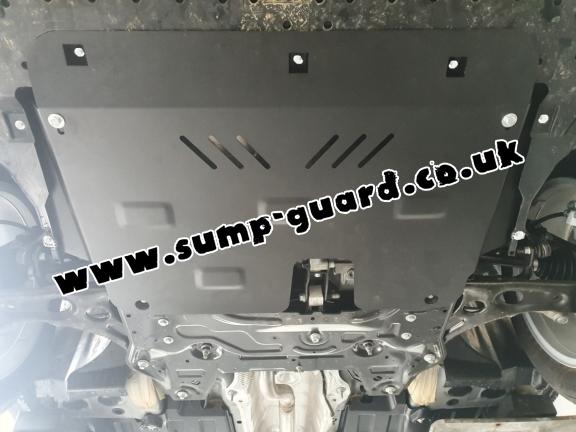Steel sump guard for Vauxhall Corsa F