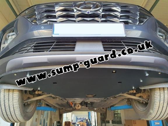 Steel sump guard for Hyundai Tucson