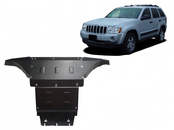 Steel sump guard for Jeep Grand Cherokee