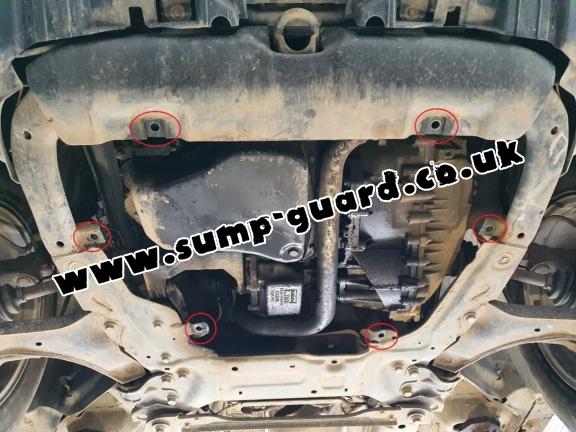 Steel sump guard for Land Rover Freelander 2