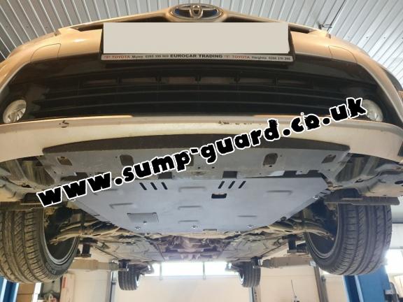 Steel sump guard for Toyota Auris