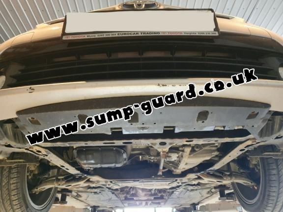 Steel sump guard for Toyota Auris