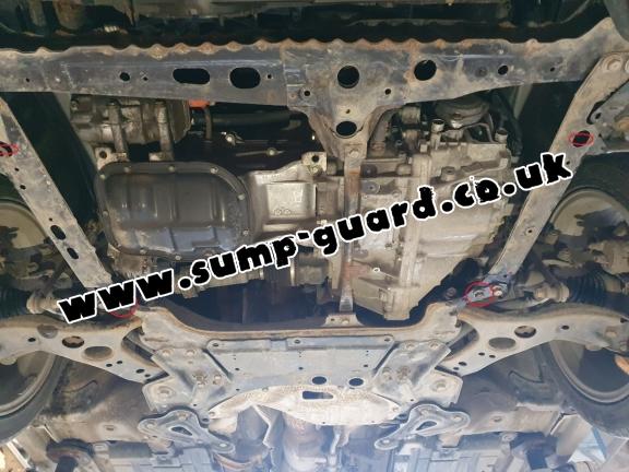 Steel sump guard for Toyota Prius