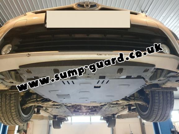 Steel sump guard for Toyota Prius