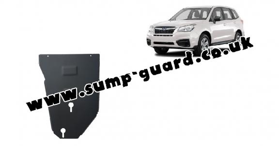 Steel manual gearbox guard for Subaru Forester 4