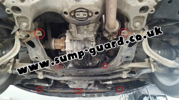 Steel sump guard for Audi A4  B7 All Road