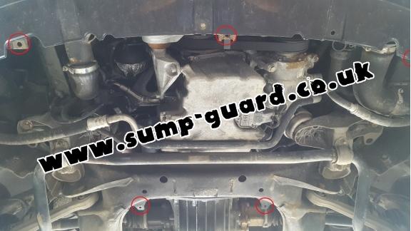 Steel sump guard for Audi A4  B7 All Road