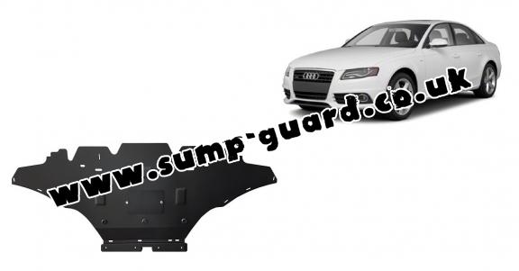 Steel sump guard for Audi A4 B8 All Road, diesel