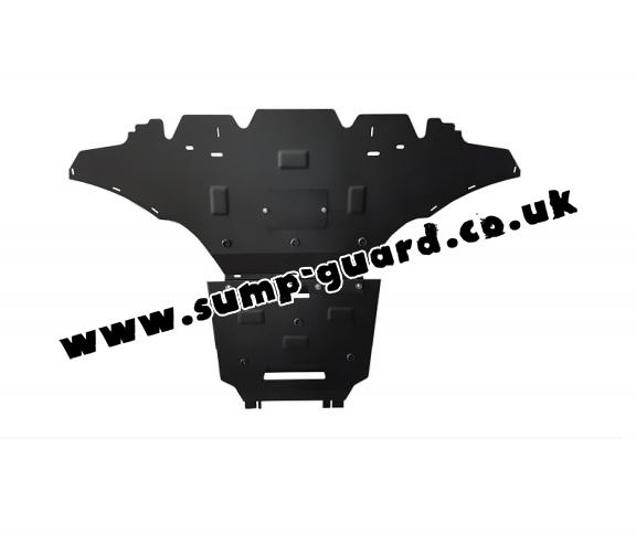 Steel sump guard for Audi A4 B8 All Road, diesel