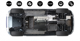 Steel sump guard for Dacia Duster 4x4 - promotional package