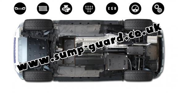 Steel sump guard for Dacia Duster 4x4 - promotional package