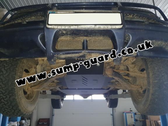 Steel sump guard for Suzuki Vitara