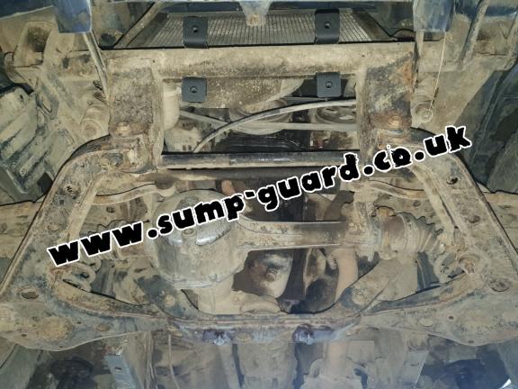 Steel sump guard for Suzuki Vitara