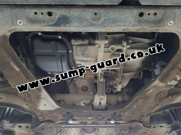 Steel sump guard for Nissan Juke