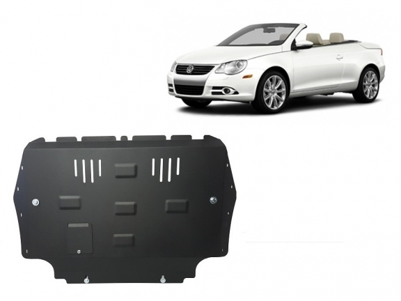 Steel sump guard for Volkswagen Eos