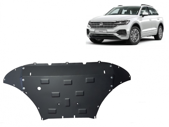 Steel sump guard for Volkswagen Touareg 