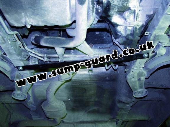 Steel sump guard for the protection of the engine and the gearbox for Mercedes Vito