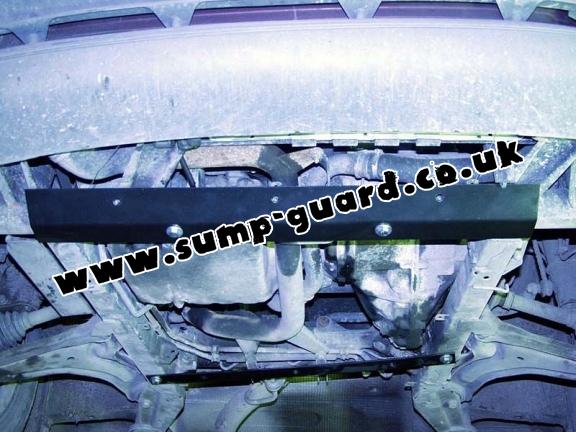 Steel sump guard for the protection of the engine and the gearbox for Mercedes Vito