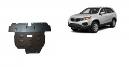 Steel sump guard for Kia Sorento