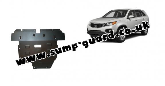 Steel sump guard for Kia Sorento