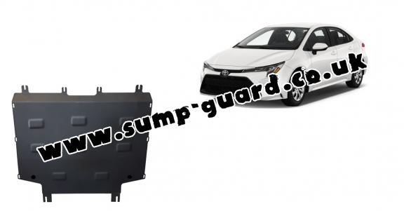 Steel sump guard for Toyota Corolla