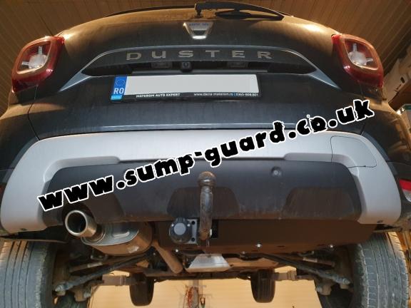 Steel AdBlue tank guard for Dacia Duster