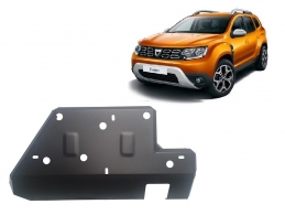 Steel AdBlue tank guard for Dacia Duster