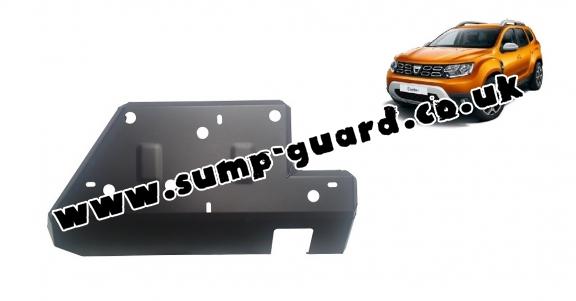 Steel AdBlue tank guard for Dacia Duster