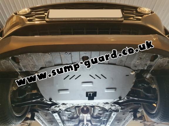 Steel sump guard for Hyundai i10