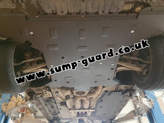 Steel sump guard for Audi A8