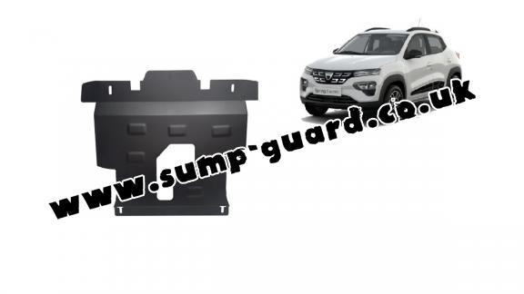 Steel sump guard for Dacia Spring