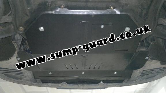 Steel sump guard for Peugeot 307