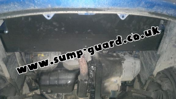 Steel sump guard for Peugeot 307