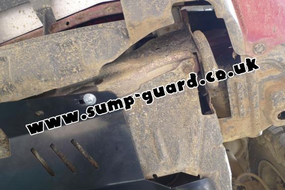 Steel sump guard for Nissan X-Trail T30