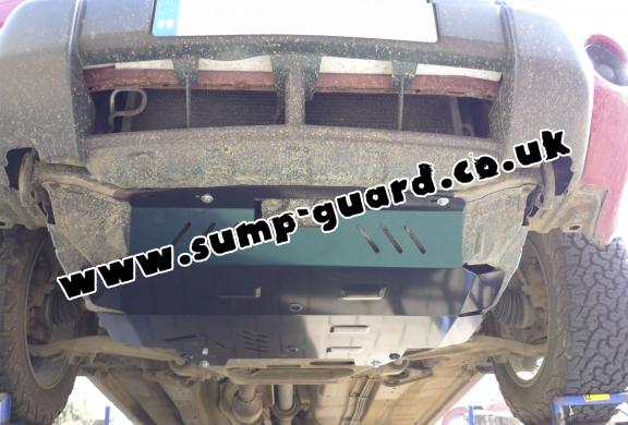 Steel sump guard for Nissan X-Trail T30