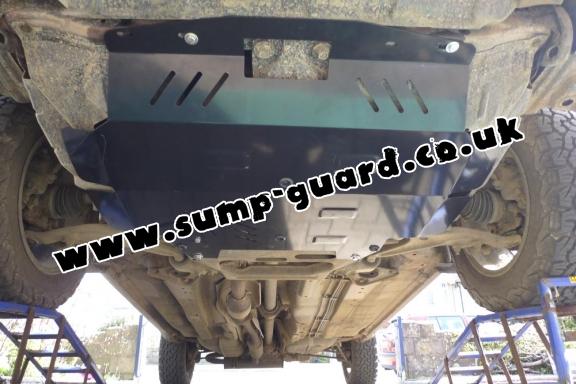 Steel sump guard for Nissan X-Trail T30