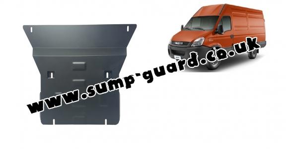 Steel sump guard for Iveco Daily 4