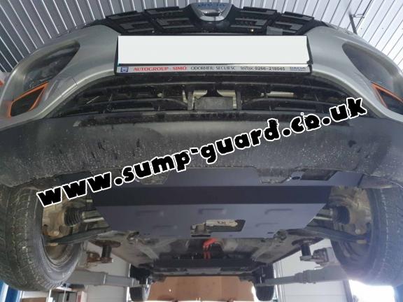 Steel sump guard for Dacia Spring