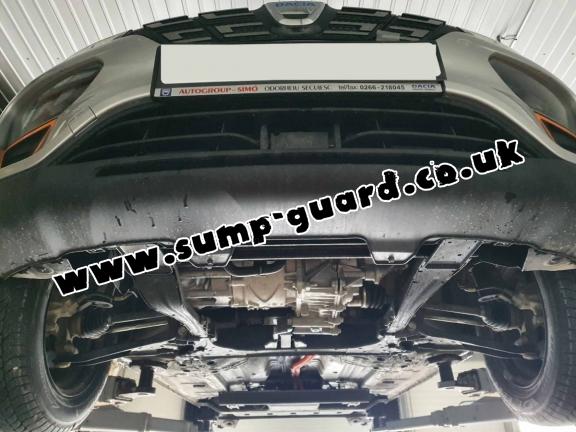 Steel sump guard for Dacia Spring