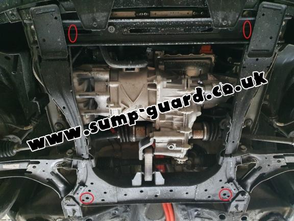 Steel sump guard for Dacia Spring