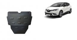 Steel sump guard for Renault Scenic 4