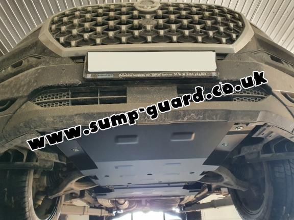 Steel sump guard for Ssangyong Musso Grand